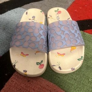Coach sandals slides
